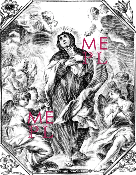 : St Teresa of Avila with angels