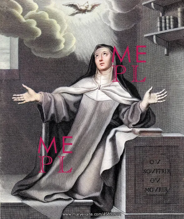 : St Teresa of Avila as supplicant : St Teresa of Avila as supplicant