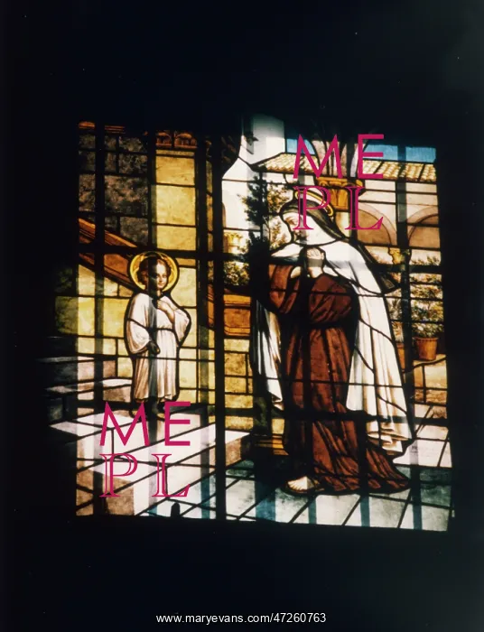 : ST TERESA & CHILD JESUS : ST TERESA & CHILD JESUS