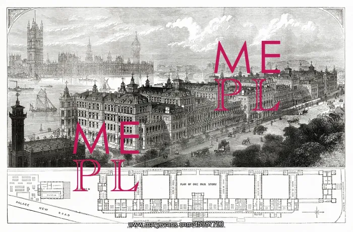 : St Thomas's Hospital 1871 : St Thomas's Hospital 1871