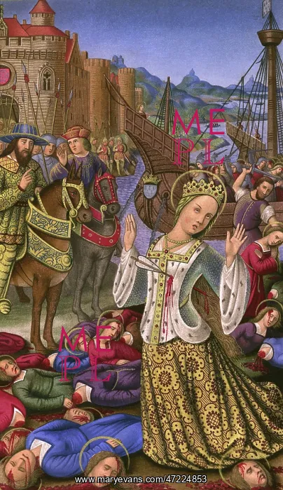 : ST Ursula Martyred : ST Ursula Martyred