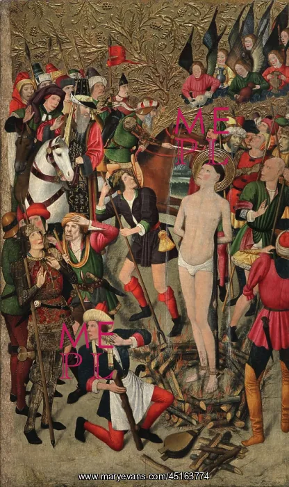 : St Vincent Burnt at the Stake, Museu Nacional : St Vincent Burnt at the Stake, Museu Nacional