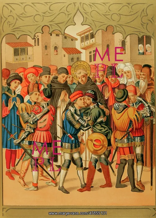 : St. Vincent Ferrer (1350-1419). Dominican friar, theologian : St. Vincent Ferrer (1350-1419). Dominican friar, theologian