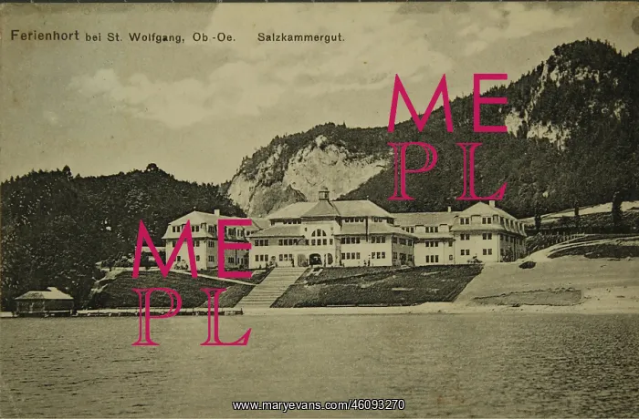 : St. Wolfgang. Ferienhort. 1911. Collotype. Photograph : St. Wolfgang. Ferienhort. 1911. Collotype. Photograph