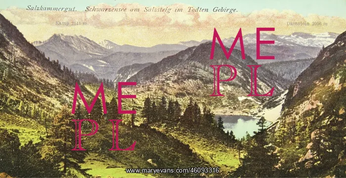 : St. Wolfgang. Schwarzensee at Salzsteig in Totes : St. Wolfgang. Schwarzensee at Salzsteig in Totes