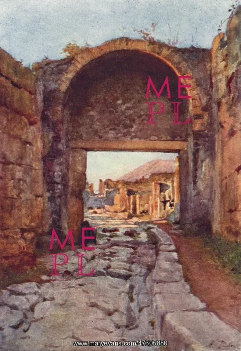 : THE STABIAN GATE / POMPEII : THE STABIAN GATE / POMPEII