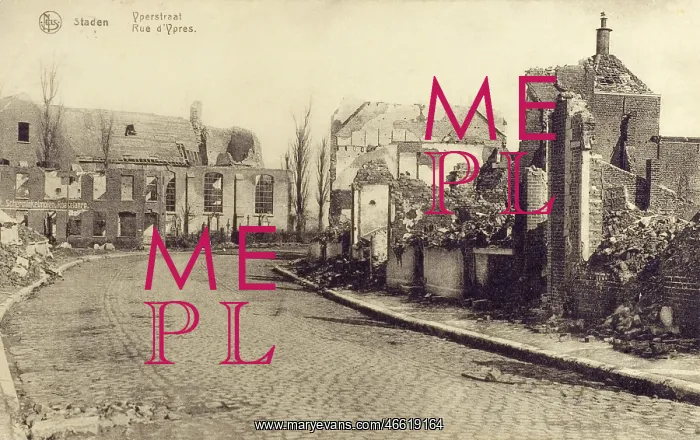 : Staden, Belgium - the Ypres Road : Staden, Belgium - the Ypres Road
