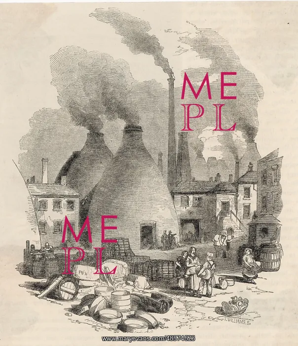 : Staffs Potteries - 1852