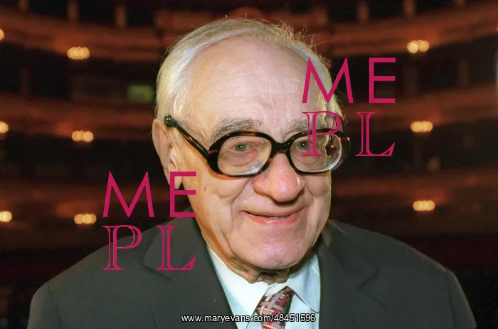 : Stage director Boris Pokrovsky celebrates his : Stage director Boris Pokrovsky celebrates his
