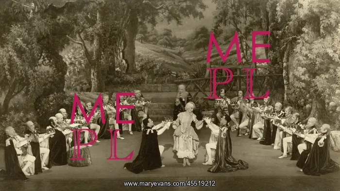 : Stage shot of a performance of Iolanthe : Stage shot of a performance of Iolanthe