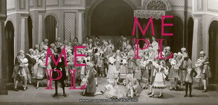 : Stage shot of a performance of Iolanthe : Stage shot of a performance of Iolanthe