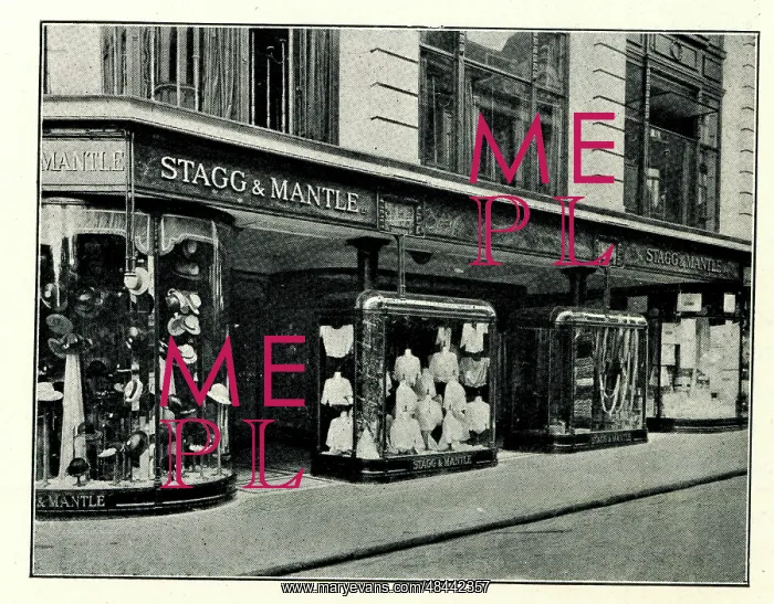 : Stagg & Mantle shop window display : Stagg & Mantle shop window display