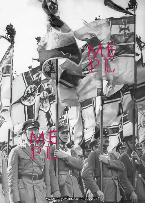 : Stahlhelm members, circa 1920s : Stahlhelm members, circa 1920s