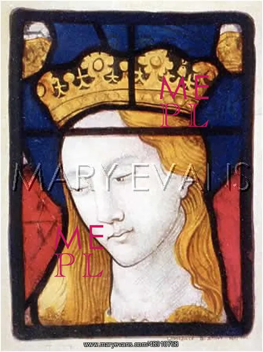 : STAIN GLASS CATHERINE : STAIN GLASS CATHERINE