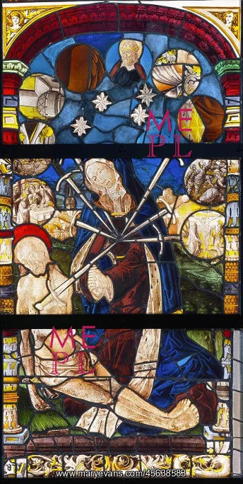: Stained glass, Cite du Vitrail, Hotel-Dieu-Le-Comte, Troyes : Stained glass, Cite du Vitrail, Hotel-Dieu-Le-Comte, Troyes