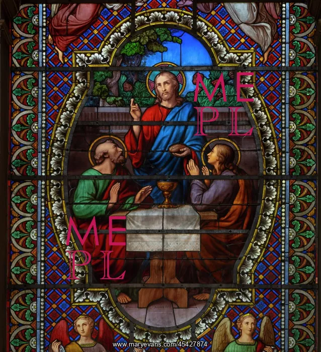 : Stained glass, Eglise Saint-Vincent, Macon, Saone-et-Loire : Stained glass, Eglise Saint-Vincent, Macon, Saone-et-Loire