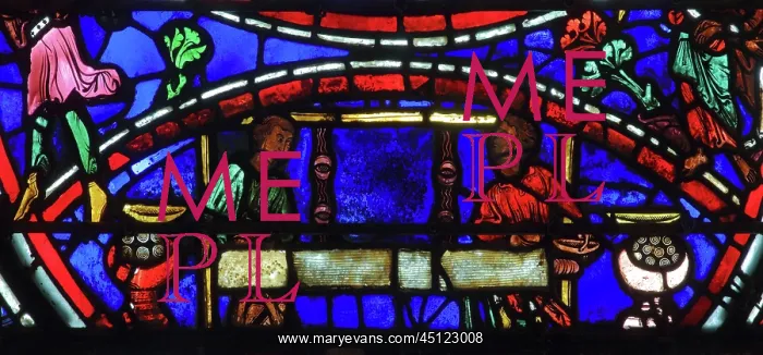 : Stained glass window, Ambulatory, Bourges Cathedral : Stained glass window, Ambulatory, Bourges Cathedral