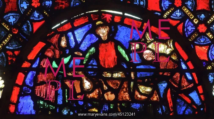 : Stained glass window, Ambulatory, Bourges Cathedral : Stained glass window, Ambulatory, Bourges Cathedral