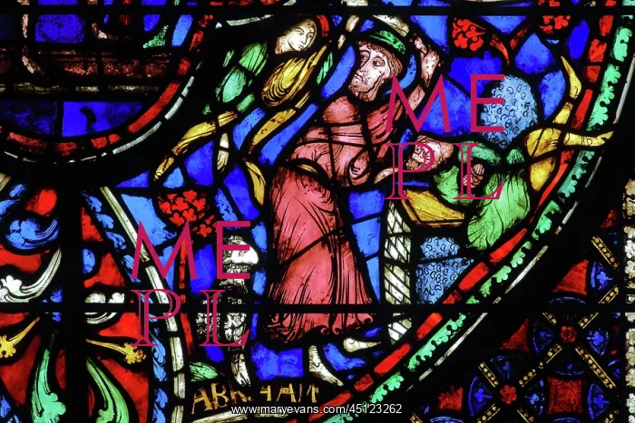 : Stained glass window, Ambulatory, Bourges Cathedral : Stained glass window, Ambulatory, Bourges Cathedral
