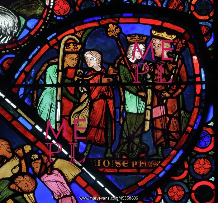 : Stained glass window, Ambulatory, Bourges Cathedral : Stained glass window, Ambulatory, Bourges Cathedral
