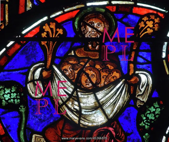 : Stained glass window, Ambulatory, Bourges Cathedral : Stained glass window, Ambulatory, Bourges Cathedral