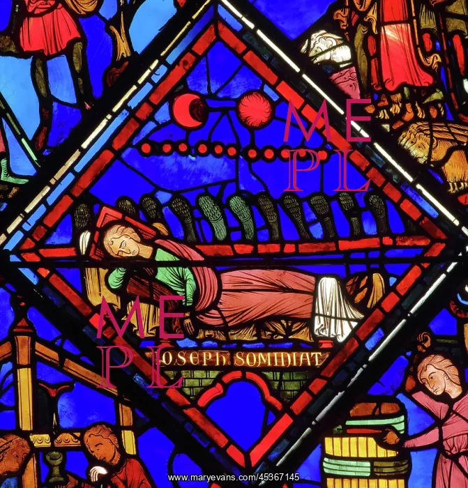 : Stained glass window, Ambulatory, Bourges Cathedral : Stained glass window, Ambulatory, Bourges Cathedral