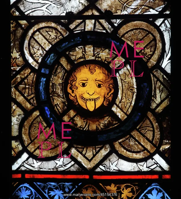 : Stained glass window, Basilique Saint-Urbain de : Stained glass window, Basilique Saint-Urbain de