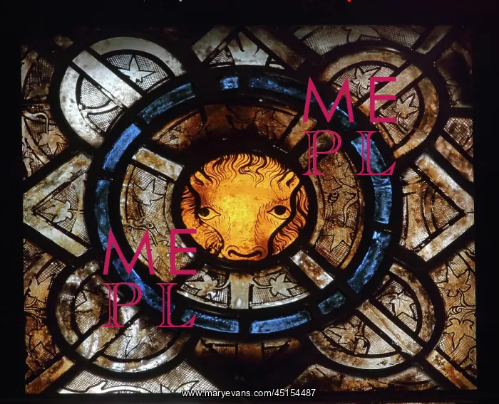 : Stained glass window, Basilique Saint-Urbain de : Stained glass window, Basilique Saint-Urbain de