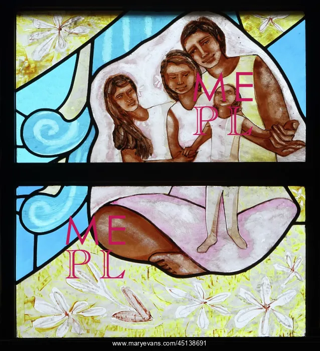 : Stained glass window, Cathedral of Our Lady of : Stained glass window, Cathedral of Our Lady of