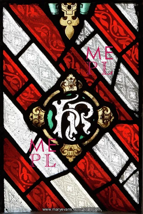  : Stained-glass window, Hampton Court Palace