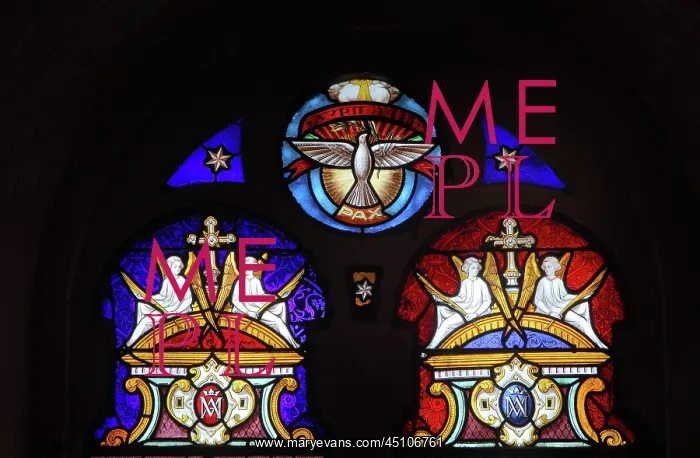 : Stained glass window, Royal Chapel, Cordouan Lighthouse : Stained glass window, Royal Chapel, Cordouan Lighthouse