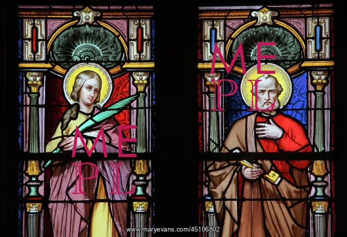 : Stained glass window, Royal Chapel, Cordouan Lighthouse : Stained glass window, Royal Chapel, Cordouan Lighthouse