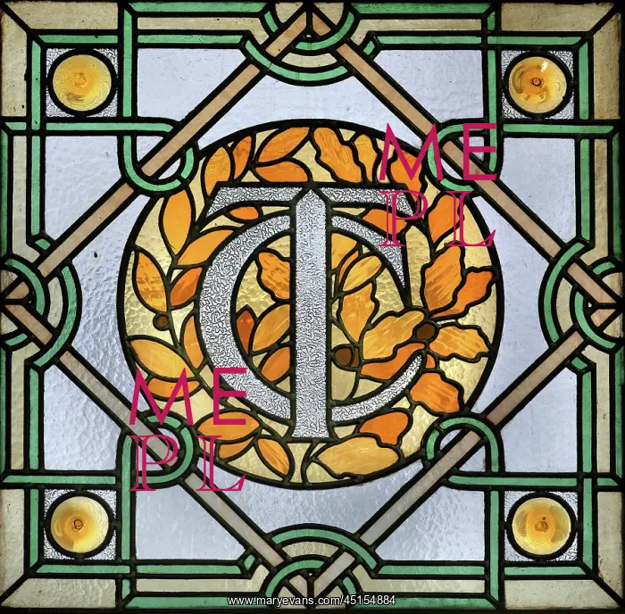 : Stained glass window, Tribunal Correctionnel : Stained glass window, Tribunal Correctionnel