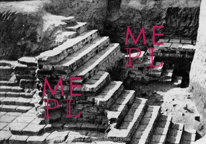 : Stair fundaments of the Babylonian Tower : Stair fundaments of the Babylonian Tower