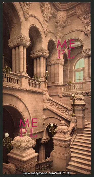 : Staircase to the Capitol, Albany, N.Y : Staircase to the Capitol, Albany, N.Y