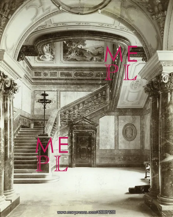 : Staircase of the Emperor in the Berlin Cathedral, 1905 : Staircase of the Emperor in the Berlin Cathedral, 1905