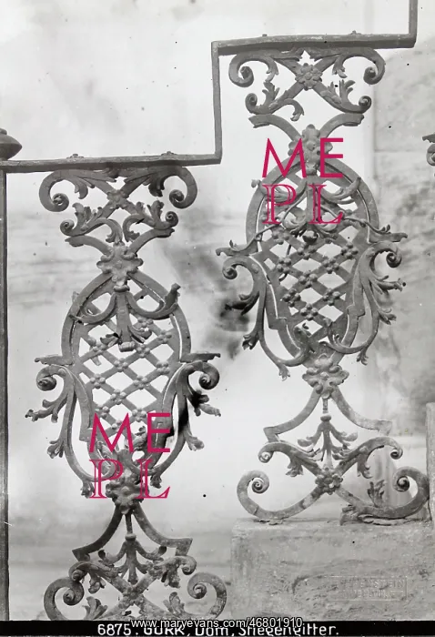 : Staircase grille in Gurk : Staircase grille in Gurk