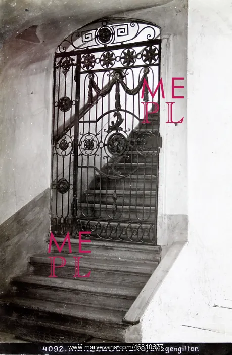 : Staircase grille in Murzzuschlag : Staircase grille in Murzzuschlag