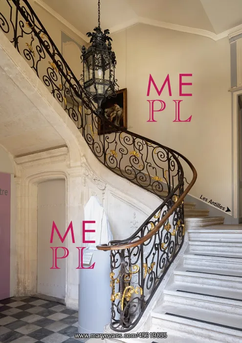 : Staircase, Musee du Nouveau Monde, La Rochelle, France : Staircase, Musee du Nouveau Monde, La Rochelle, France