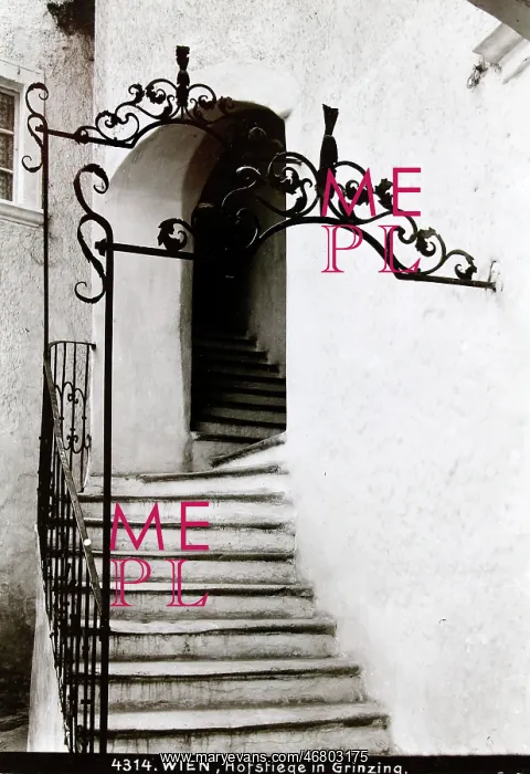 : Staircase in a winemaker's house in Grinzing : Staircase in a winemaker's house in Grinzing