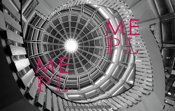 : Stairwell, University of Birmingham : Stairwell, University of Birmingham