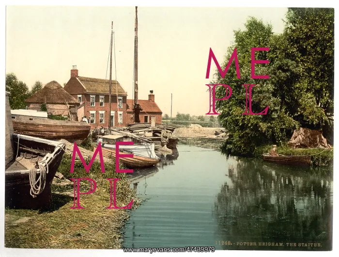 : The Staithe, Potter Heigham, England : The Staithe, Potter Heigham, England