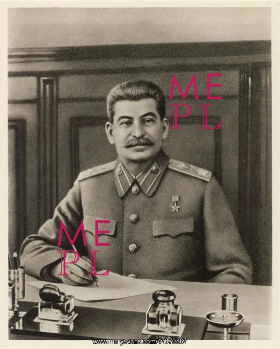 : Stalin at His Desk : Stalin at His Desk