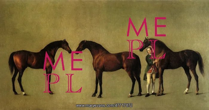  : Three Stallions, Groom, by Stubbs