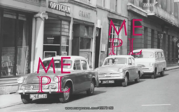  : Stamford, Cars c1955
