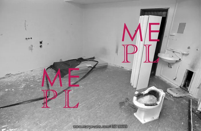 : After Stammheim suicides - View of the cell : After Stammheim suicides - View of the cell