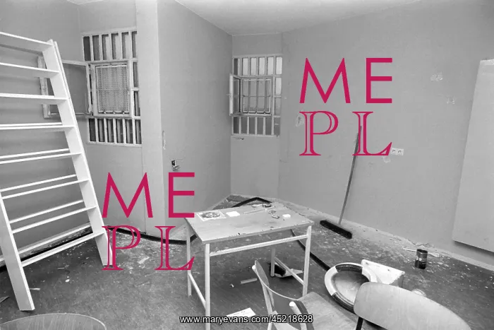 : After Stammheim suicides - View of the cells : After Stammheim suicides - View of the cells