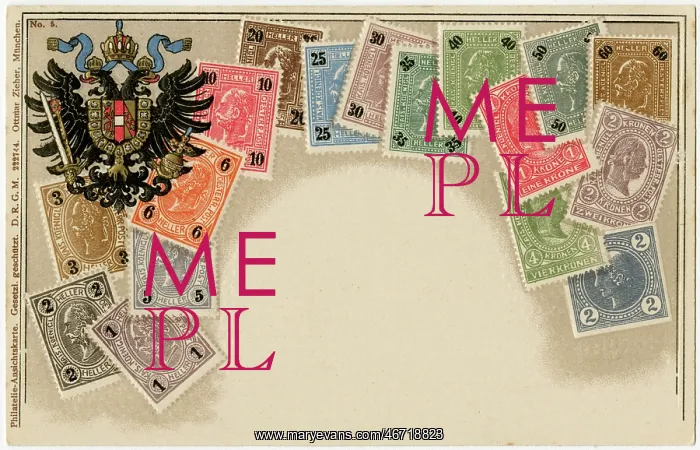 : Stamp Card produced by Ottmar Zeihar - Austria : Stamp Card produced by Ottmar Zeihar - Austria