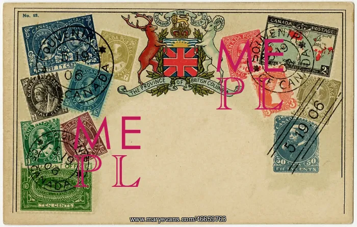 : Stamp Card produced by Ottmar Zeihar - Canada : Stamp Card produced by Ottmar Zeihar - Canada