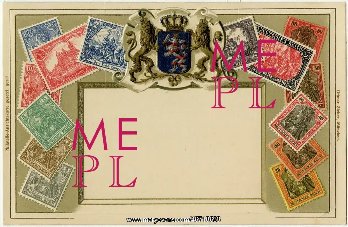 : Stamp Card produced by Ottmar Zeihar - Germany : Stamp Card produced by Ottmar Zeihar - Germany